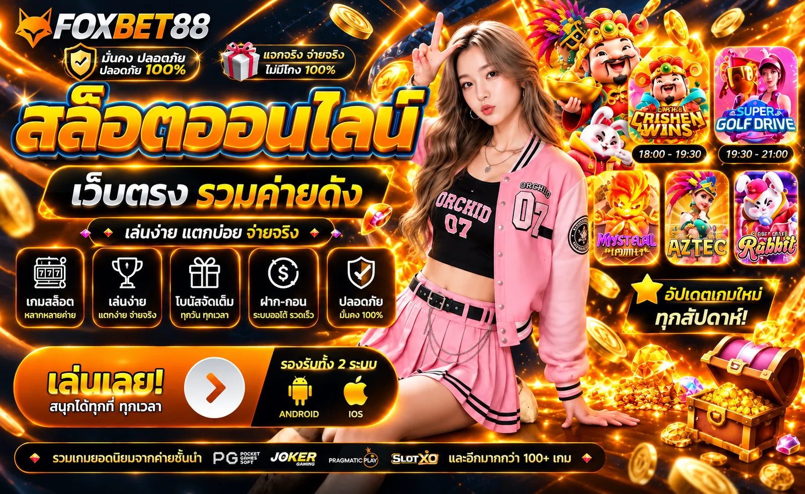ภาพ สล็อต สำหรับ FOXBET88