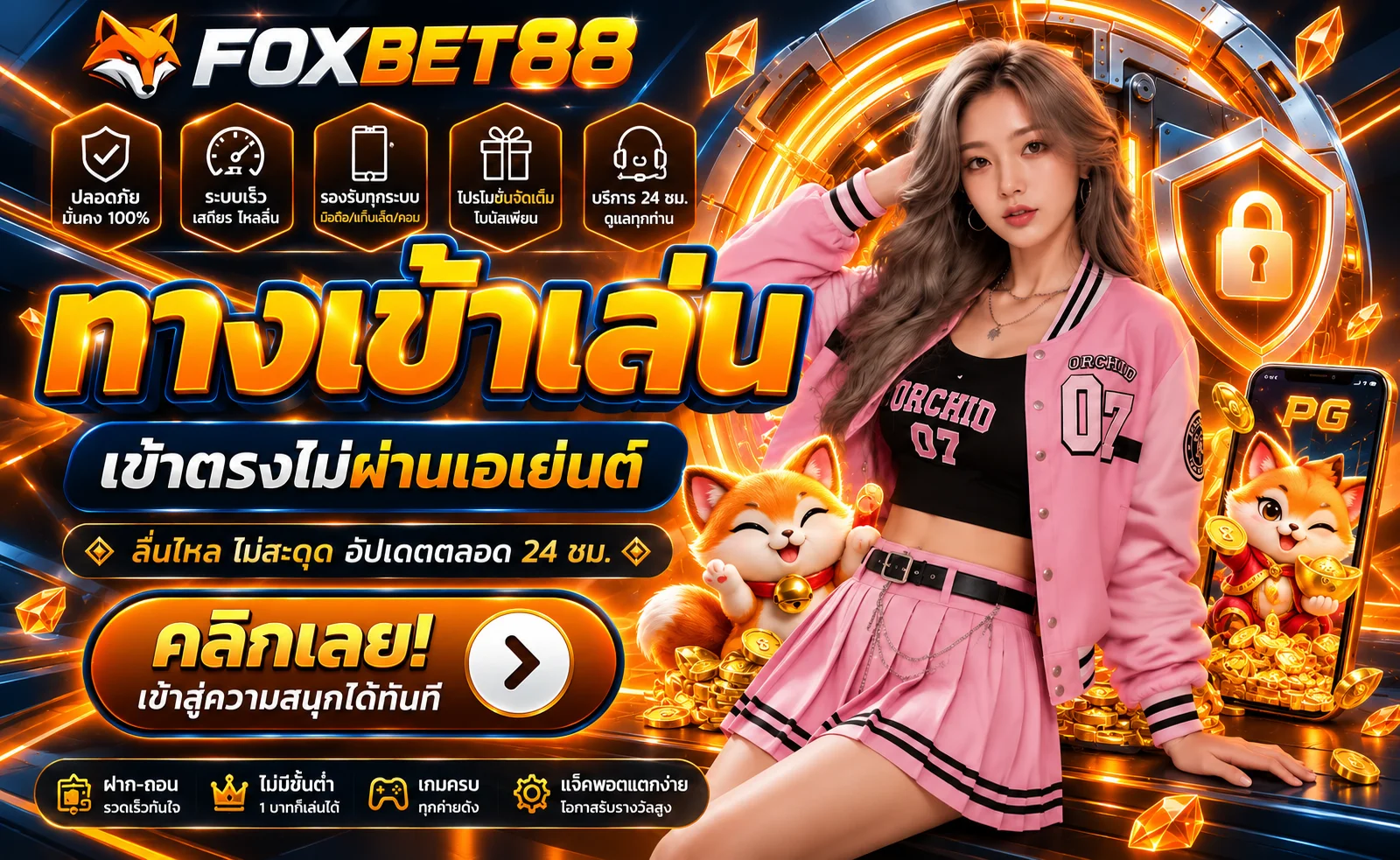 ภาพ ทางเข้าเล่น สำหรับ FOXBET88